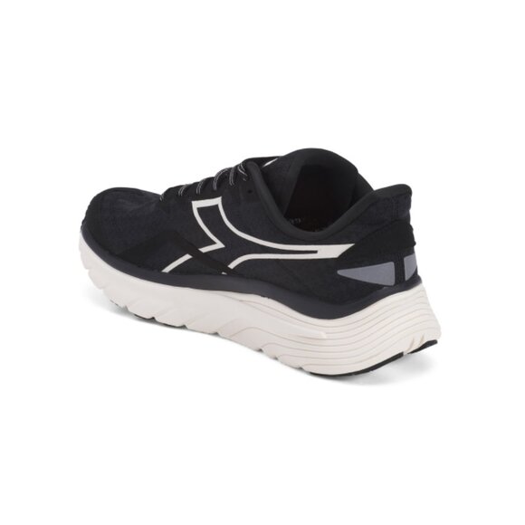 DIADORA Black/white Men's Equipe Nucleo Performance Running Sneakers - Picture 2 of 2